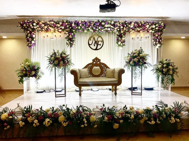 Reception Stage Decoration Pune