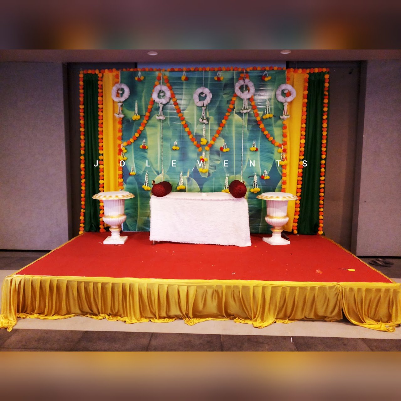 Traditional Haldi Decoration Pune
