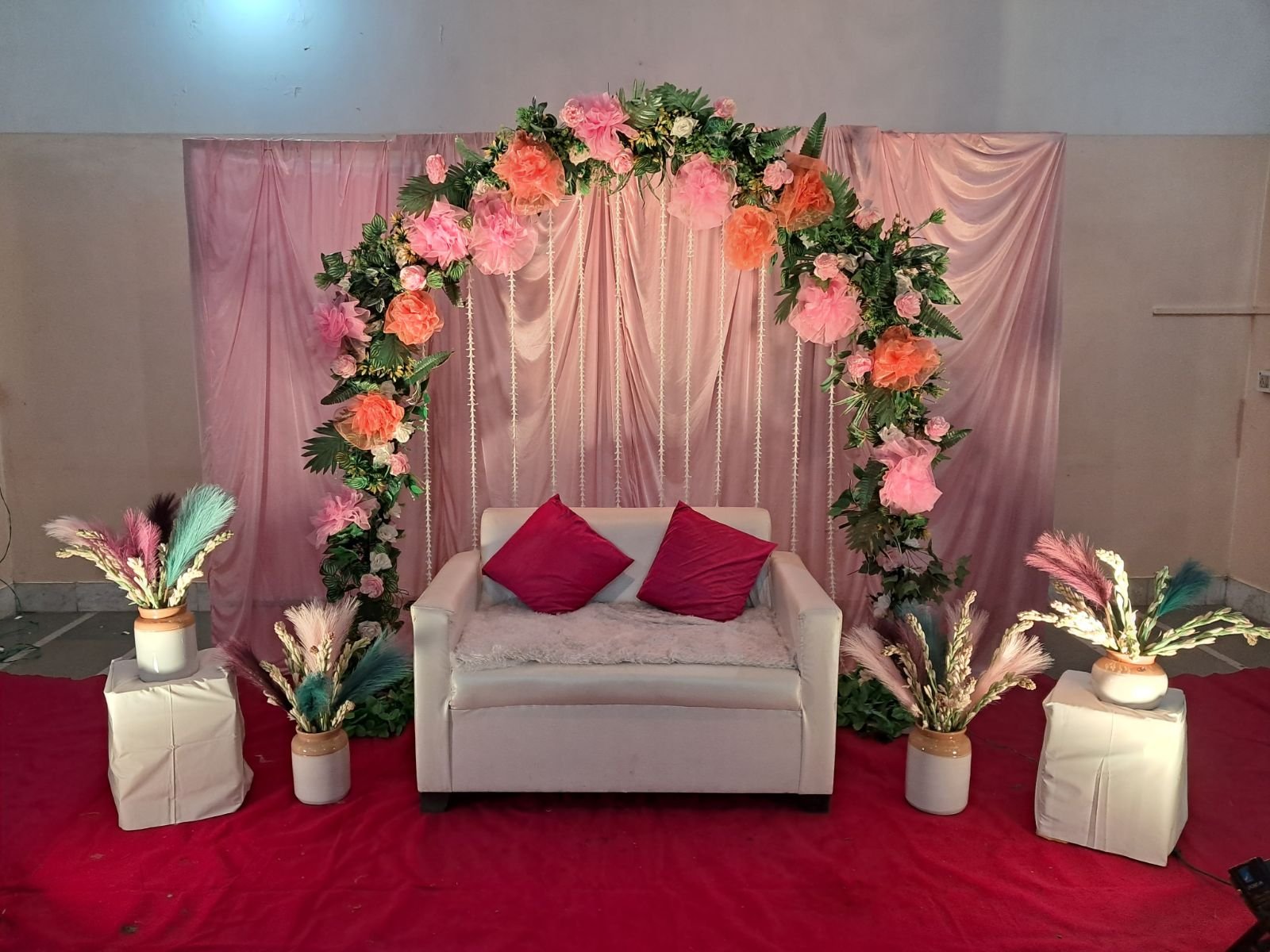 Boho Haldi Decoration Pune