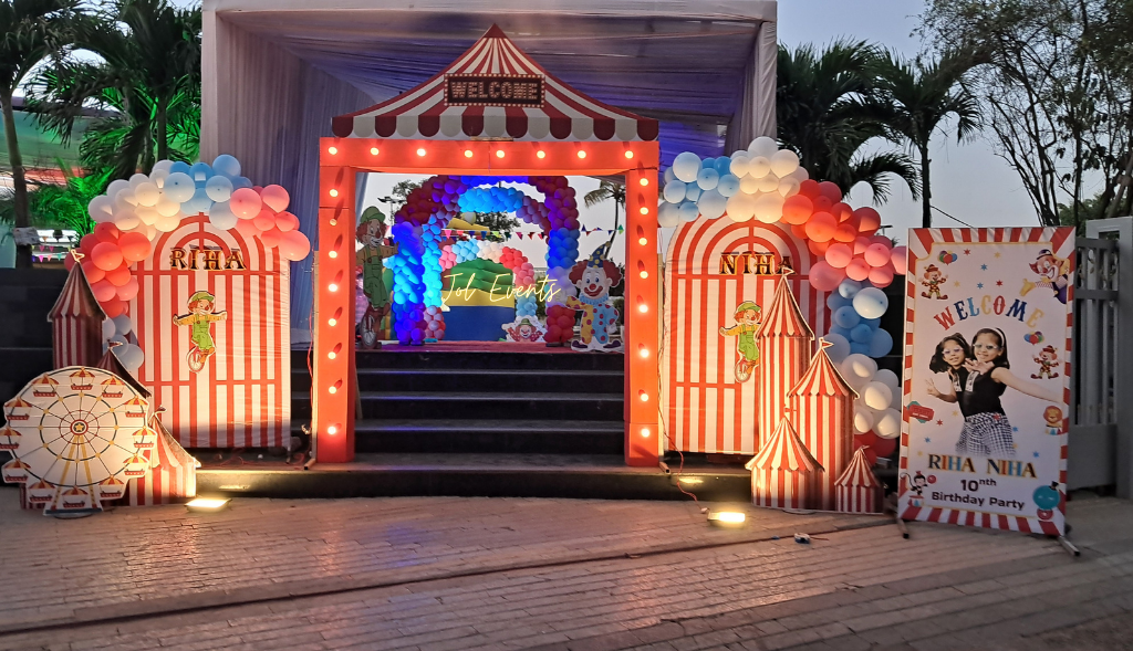 Themed Birthday Entrance Decoration Pune