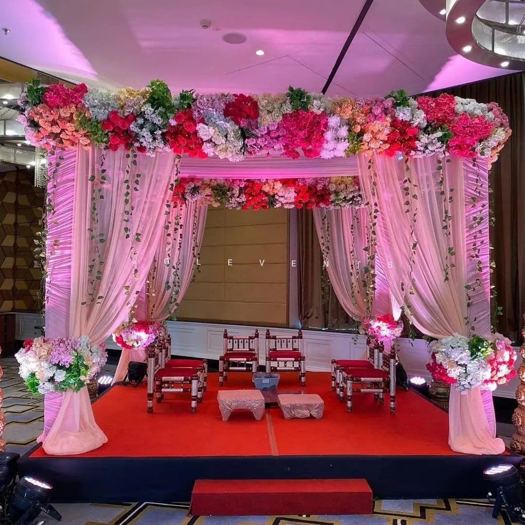 Wedding Vidhi Mandap Decoration Pune