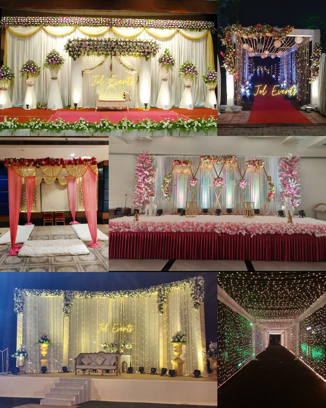 Royal Engagement Stage Decoration Pune