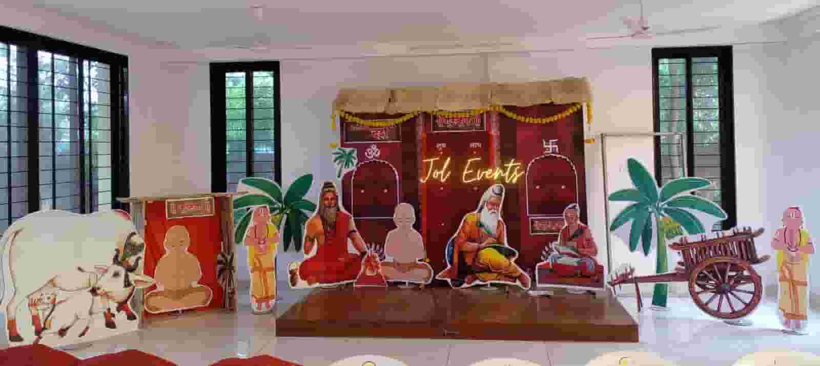 Thread Ceremony Decoration