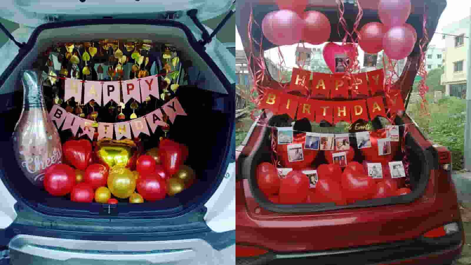 Car Boot Surprise Decoration
